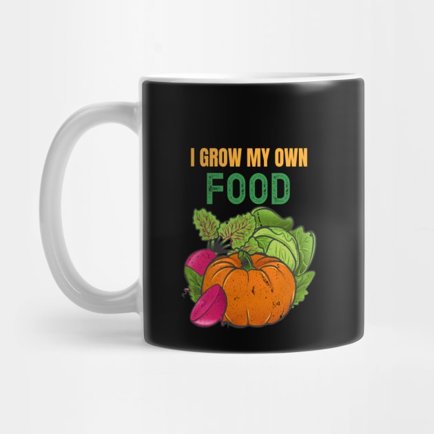 Grow Your Own Food Vintage Look by Feminist Foodie